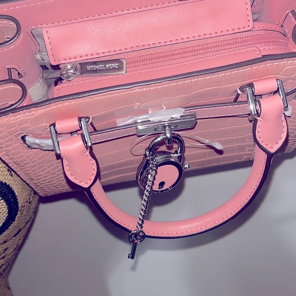 NWT Michael Kors Hamilton Primrose Small Satchel - Picture 4 of 6